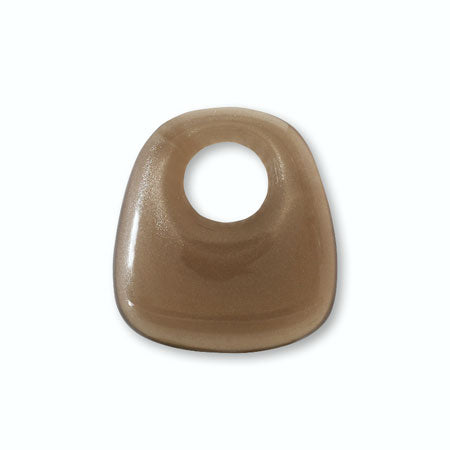 アクリル ドイツ製 リング スクエア1 グレーパール