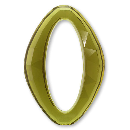 アクリル ドイツ製 リング ダイヤ ライトオリーブ