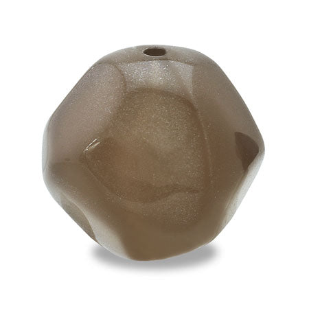 アクリル ドイツ製 ラウンドファセット グレーパール【アウトレット】