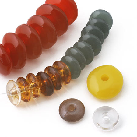 Acrylic made in Germany donut 2 clear tortoiseshell