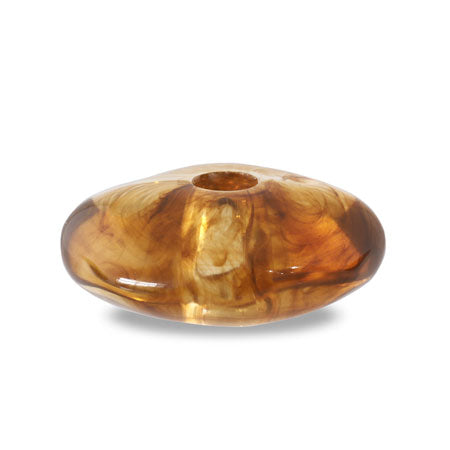 Acrylic made in Germany donut 2 clear tortoiseshell