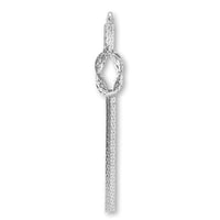 Swing parts Knot 2 Rhodium color