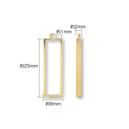 レジンフレーム バケット 1カン ロジウムカラー