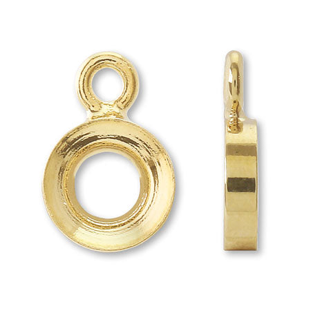Daiza 1 Kan Round 6-8mm gold