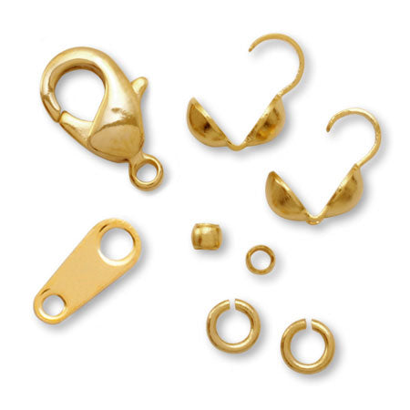 Metal fittings set for threading crab crab/board daruma gold
