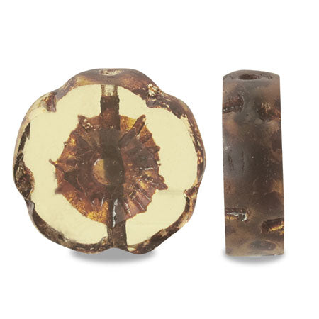 Czech table cut Hawaiian Flower