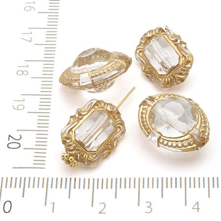 アクリル ドイツ製 変形19 クリアプラム/G