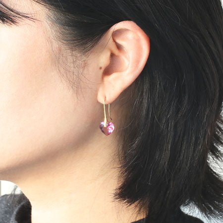 デザインフックピアス バチカン付 No.2 ゴールド