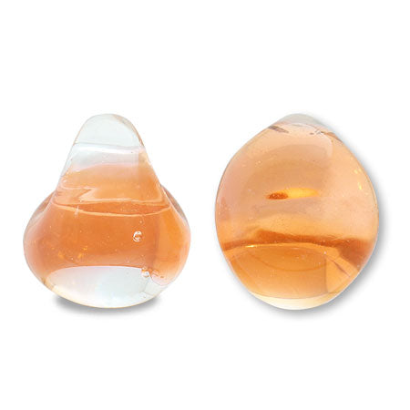 ティアドロップビーズ マリーゴールド