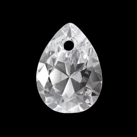 Cubic Zirconia Shizuku 1 hole clear
