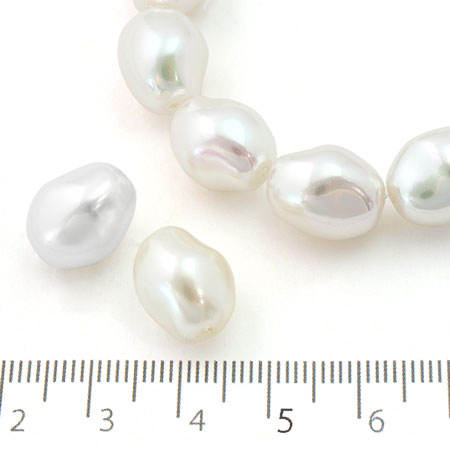 Baroto Pearl Oval White AB