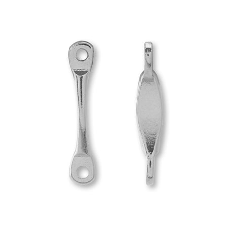 Joint parts marquise rhodium color