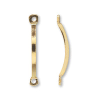 ジョイントパーツ カーブ 角線 2カン ゴールド【アウトレット】