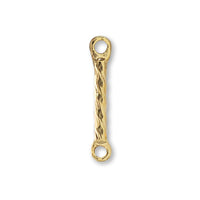 Joint parts pattern line 2 rings gold