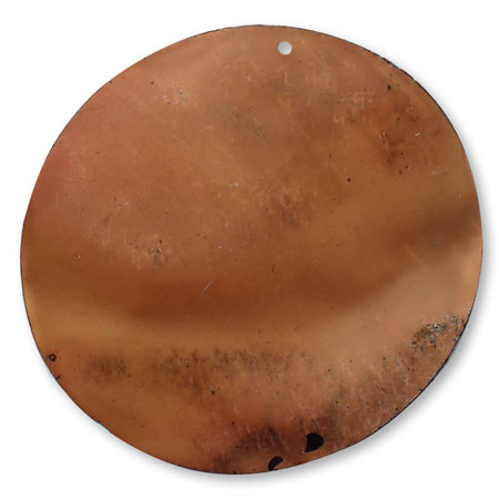 ブラジル製シークイン ラウンド アンティークブロンズ【アウトレット】