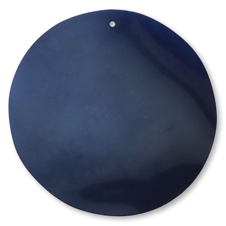 ブラジル製シークイン ラウンド ネイビー【アウトレット】