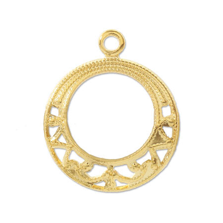 スカシパーツ リング ラウンド1 ゴールド