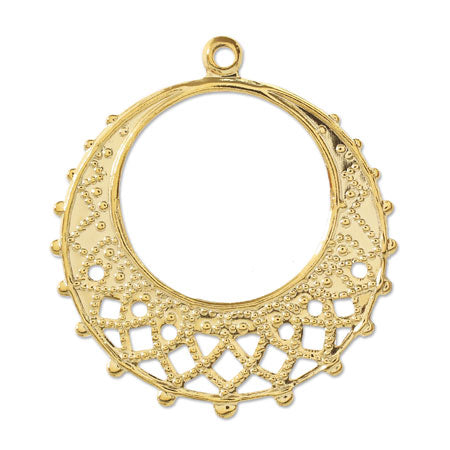 スカシパーツ リング ラウンド2 ゴールド