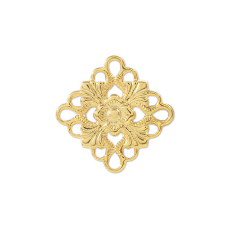 Sukasi parts square 3 approx. 16mm gold