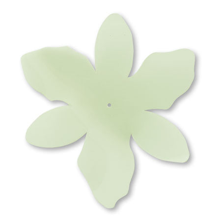 ブラジル製シークイン フラワー ライムグリーン【アウトレット】