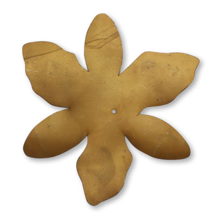 ブラジル製シークイン フラワー アンティークブロンズ【アウトレット】