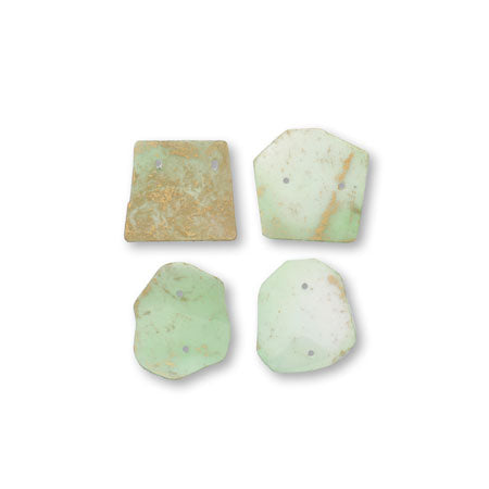 ブラジル製シークイン 変形 ターコイズG【アウトレット】