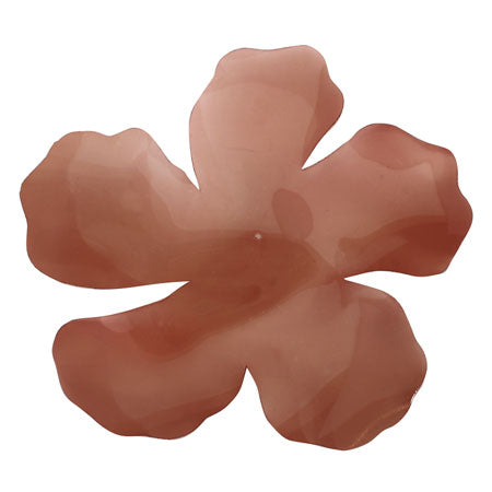 ブラジル製シークイン フラワー ブラウン【アウトレット】