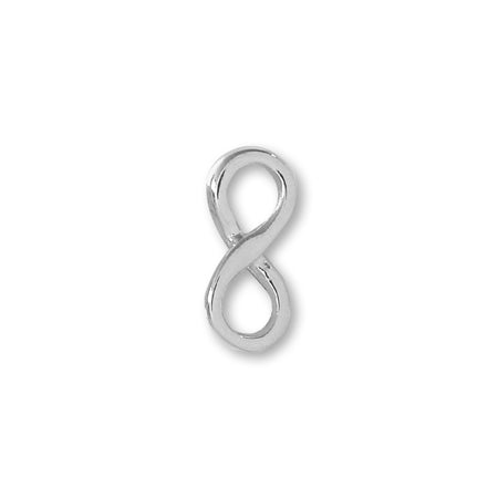 Metal parts Infinity 1 Rhodium color