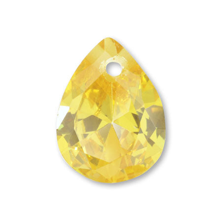 Cubic zirconia, 1-hole topper