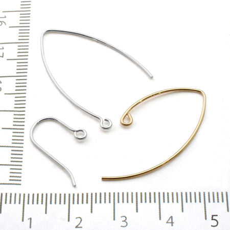 V型ワイヤーピアス No.1 K14GF