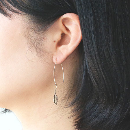 V型ワイヤーピアス No.1 K14GF