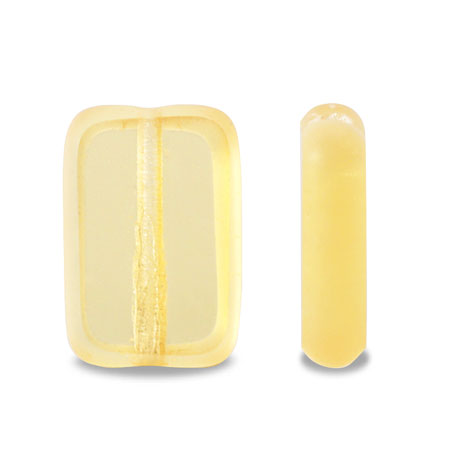 チェコ テーブルカット レクタングル Lt.トパーズマット