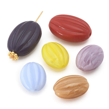 Czech almond light blue