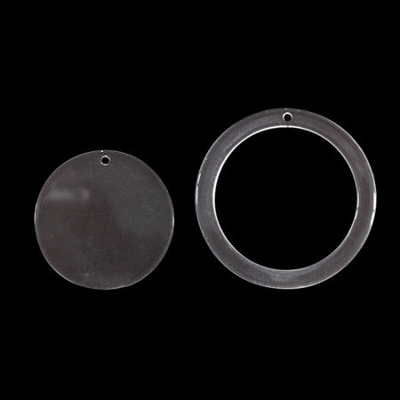 アクリルパーツ リング&ラウンド クリア【アウトレット】