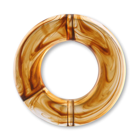 アクリル ドイツ製 リング ラウンド1 クリアべっ甲【アウトレット】