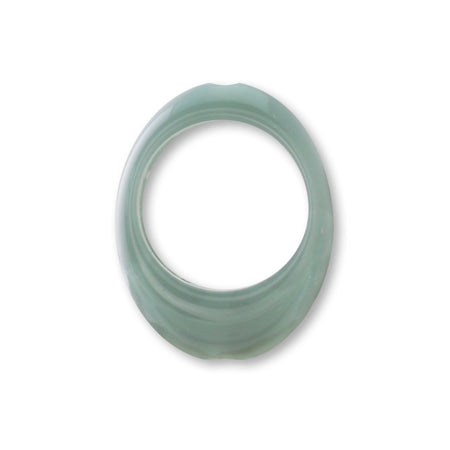 アクリル ドイツ製 リング オーバル8 モスグリーン【アウトレット】