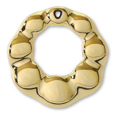 アクリル ドイツ製 リング ラウンド11 ゴールド