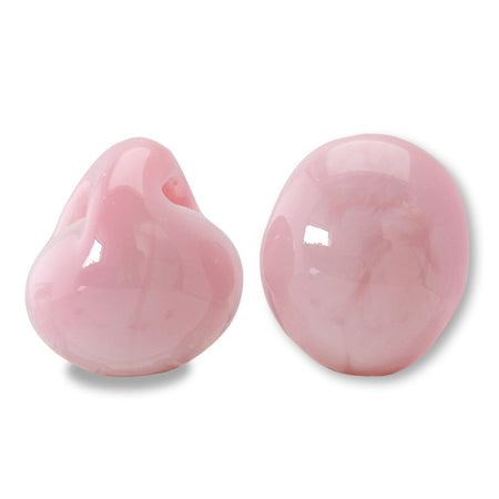 Teardrop beads blossom pink