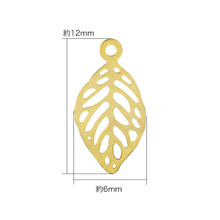 Etched parts Sukasi No.6 Rhodium color