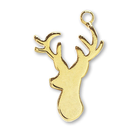 Gold silka Charm