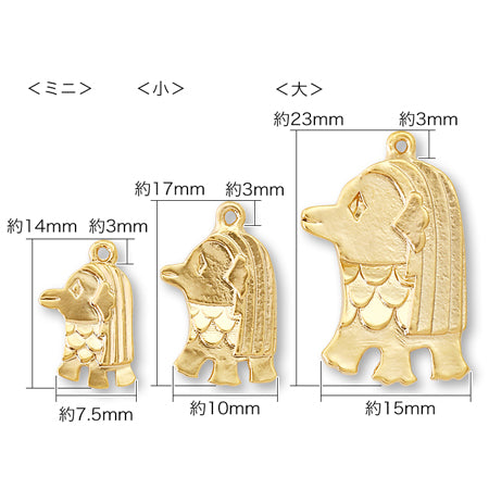 チャーム アマビエ様 ソフトニッケル【アウトレット】