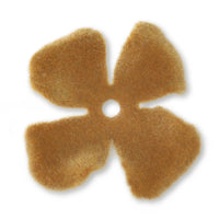 フロッキーパーツ 4弁花 キャメル【アウトレット】