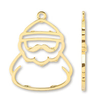 Régine frame Christmas Santa Claus 1 Gold.