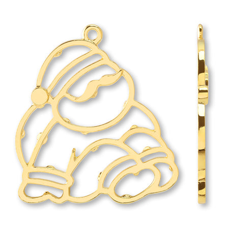 ReginFrame Christmas, Christmas Santa Claus 2 Gold.