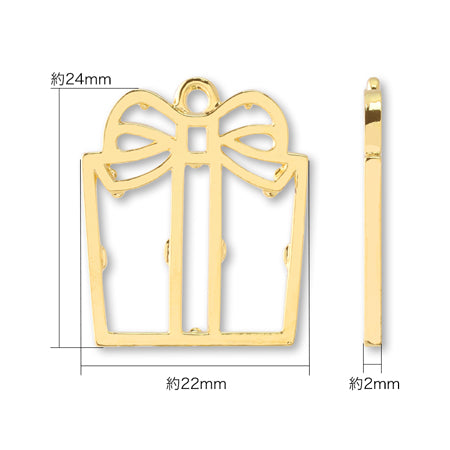 レジンフレーム クリスマス プレゼント ゴールド