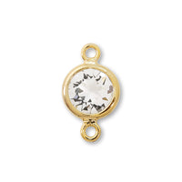 Chanel Stone #1088 2 rings Crystal/G