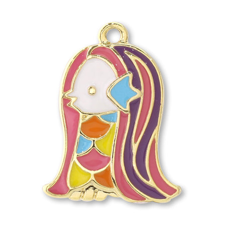 チャーム アマビエ様 マルチピンク/G【アウトレット】