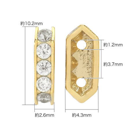 Rondelver cubic zirconia crystal/RC