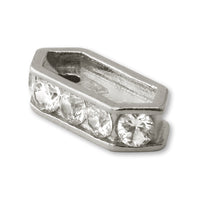 Rondelver cubic zirconia crystal/RC
