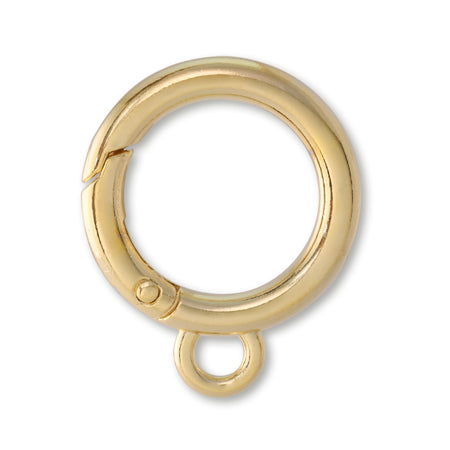 Key holder carabiner round circle